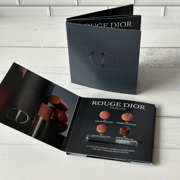 Christian Dior Rouge Dior & Forever Lipstick 5 Shade Sample Sizes New - Picture 1 of 4